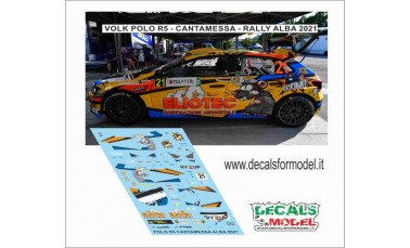 1/43 KIT SKODA FABIA R5 Rally di Alba 2019 Cantamessa 2019 