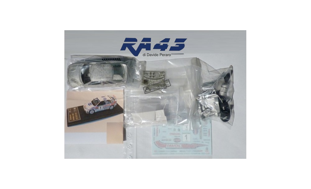 Decals: 1/43 KIT FORD ESCORT RS Cosworth CUNICO RALLY MONZA 1992