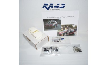 Decals: 1/43 KIT HYUNDAI I20 R5 CHENTRE RALLY SANREMO 2017