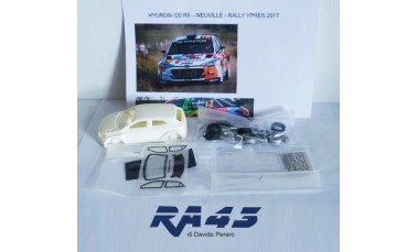 Decals: 1/43 KIT HYUNDAI I20 R5 NEUVILLE RALLY YPRES 2017